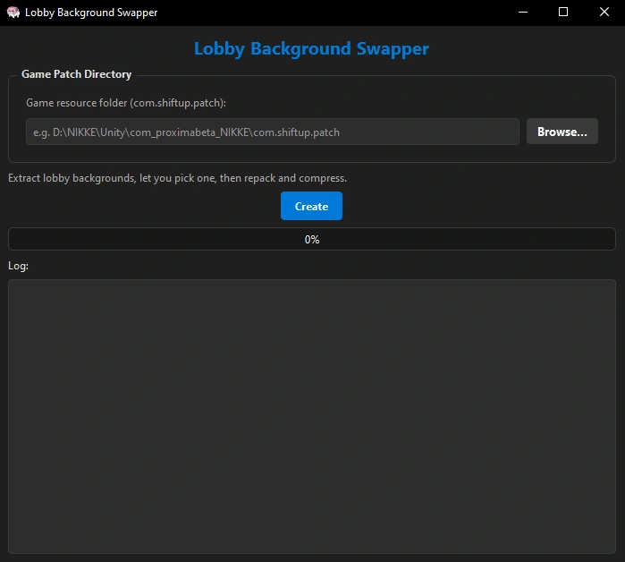 Lobby Background Swapper screenshot