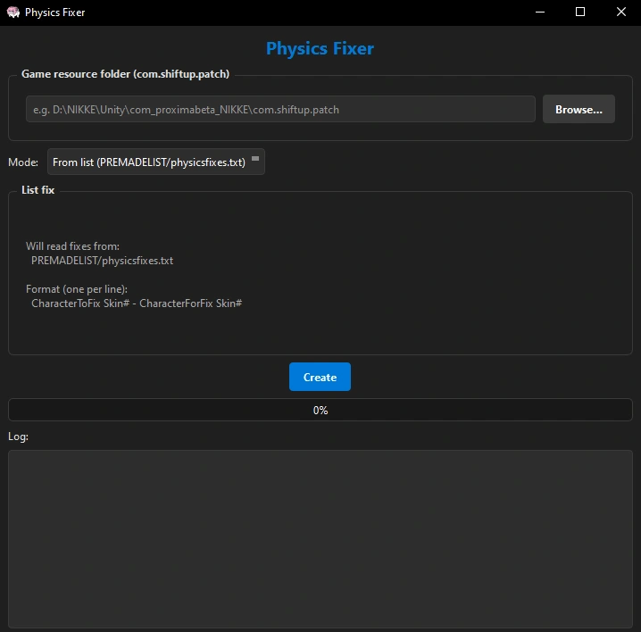 Physics Fixer screenshot